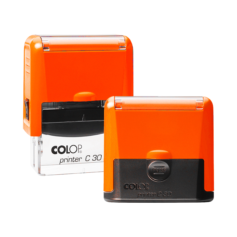 Printer_Compact_Pro_30_pieczatka_neonowa_pomaranczowa